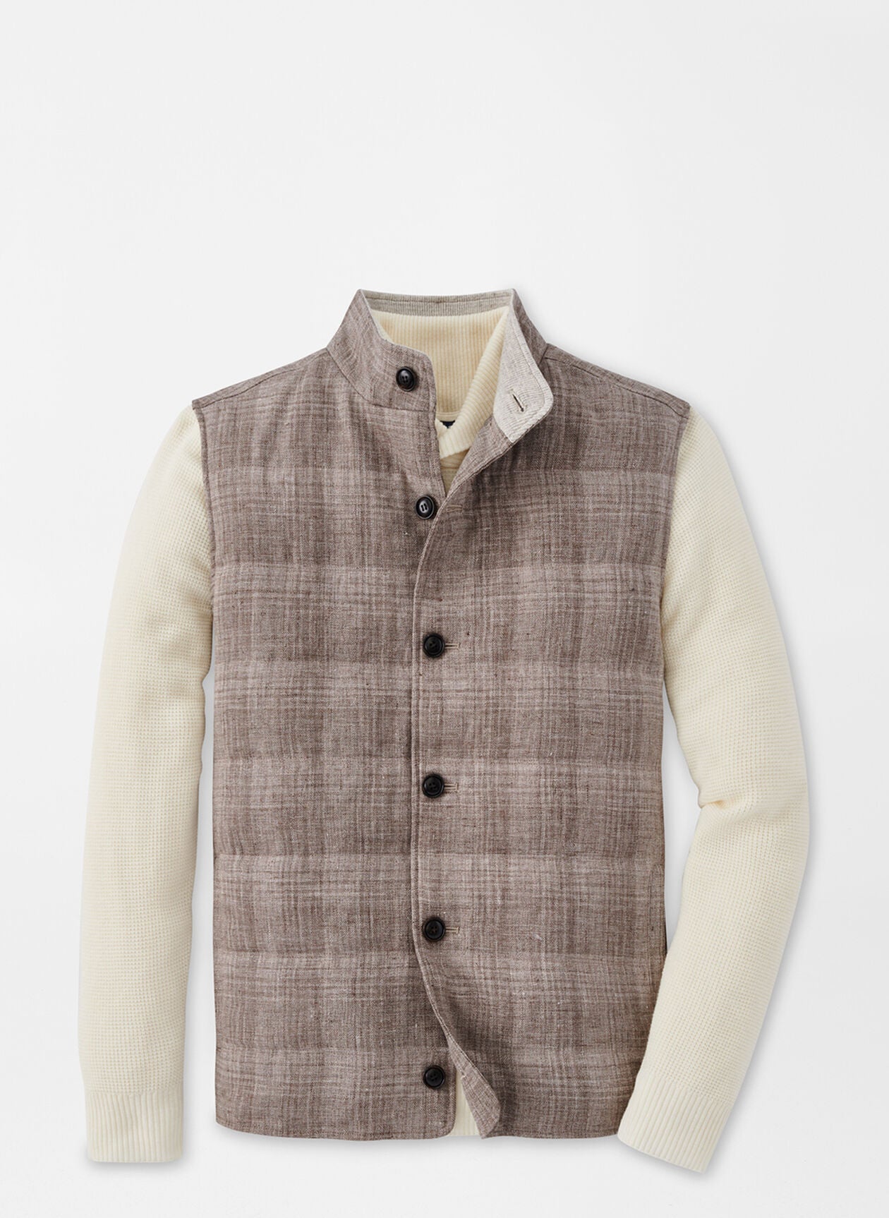 Journeyman Linen Vest - ARGIL